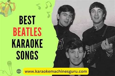 beatles karaoke songs|More.